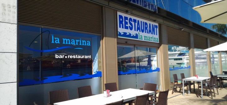Restaurante LA MARINA: proyecto de GAS NATURAL en Port Tarraco